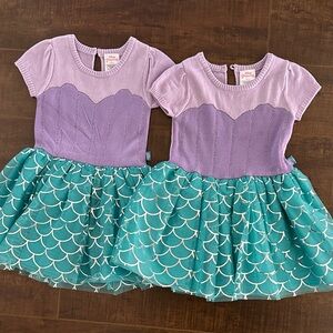 Set of 2 Little Mermaid Dresses